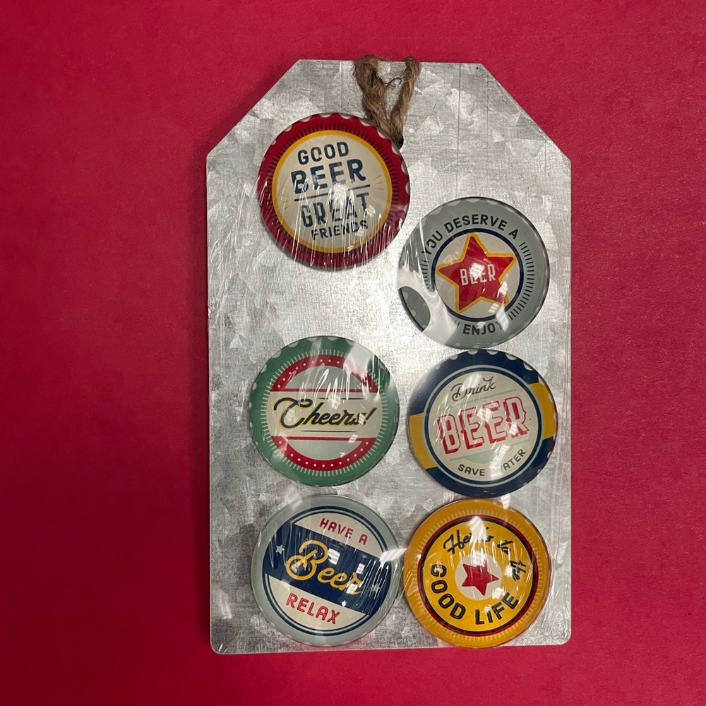 Beer Magnet Set